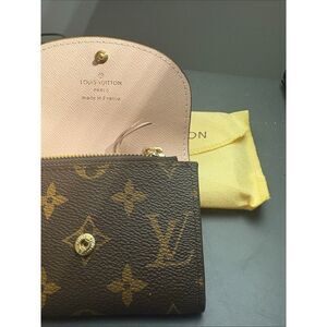 LV Rosalie Coin Purse in Rose Ballerine